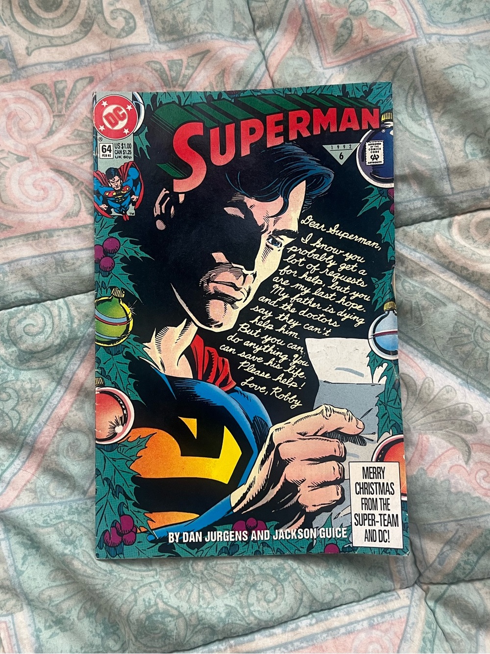 DC Comics #64 Feb 92 Superman comic book